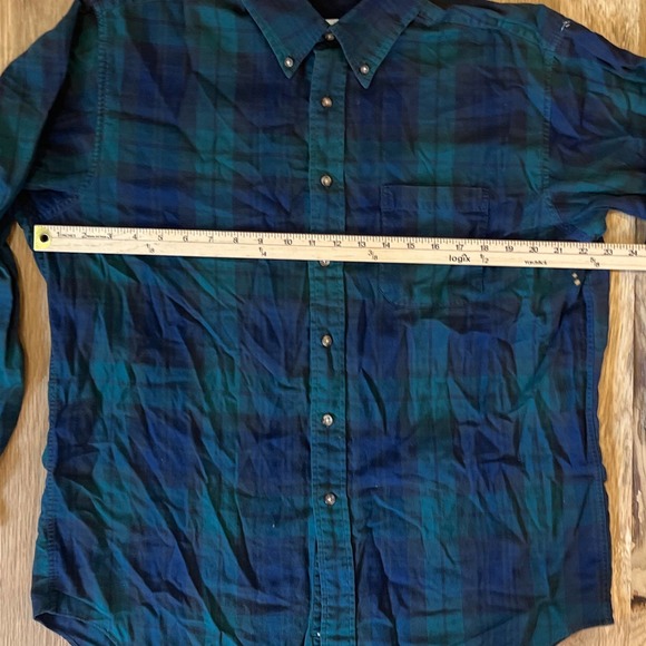 Mens Brooks Brothers 100% Cotton Plaid Long Sleeve Button-Down SZ L - Picture 3 of 5